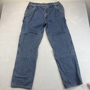 Levi's 550 Carpenter Jeans Mens Size 36x34 Relaxed Fit Utility Denim Workwear